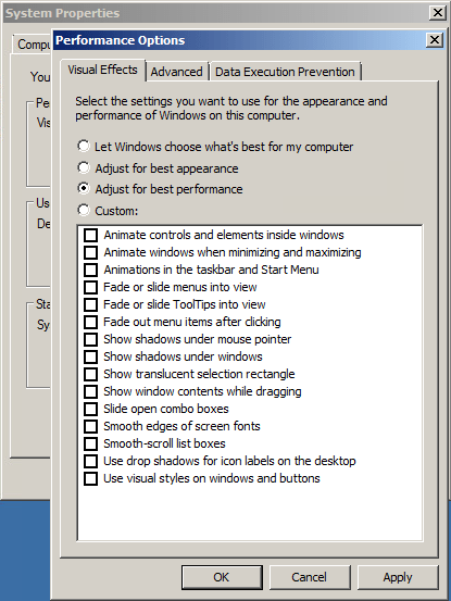 AdjustBestPerformance